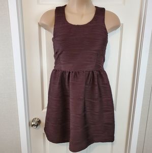 Rewind Textured Sleeveless Dress